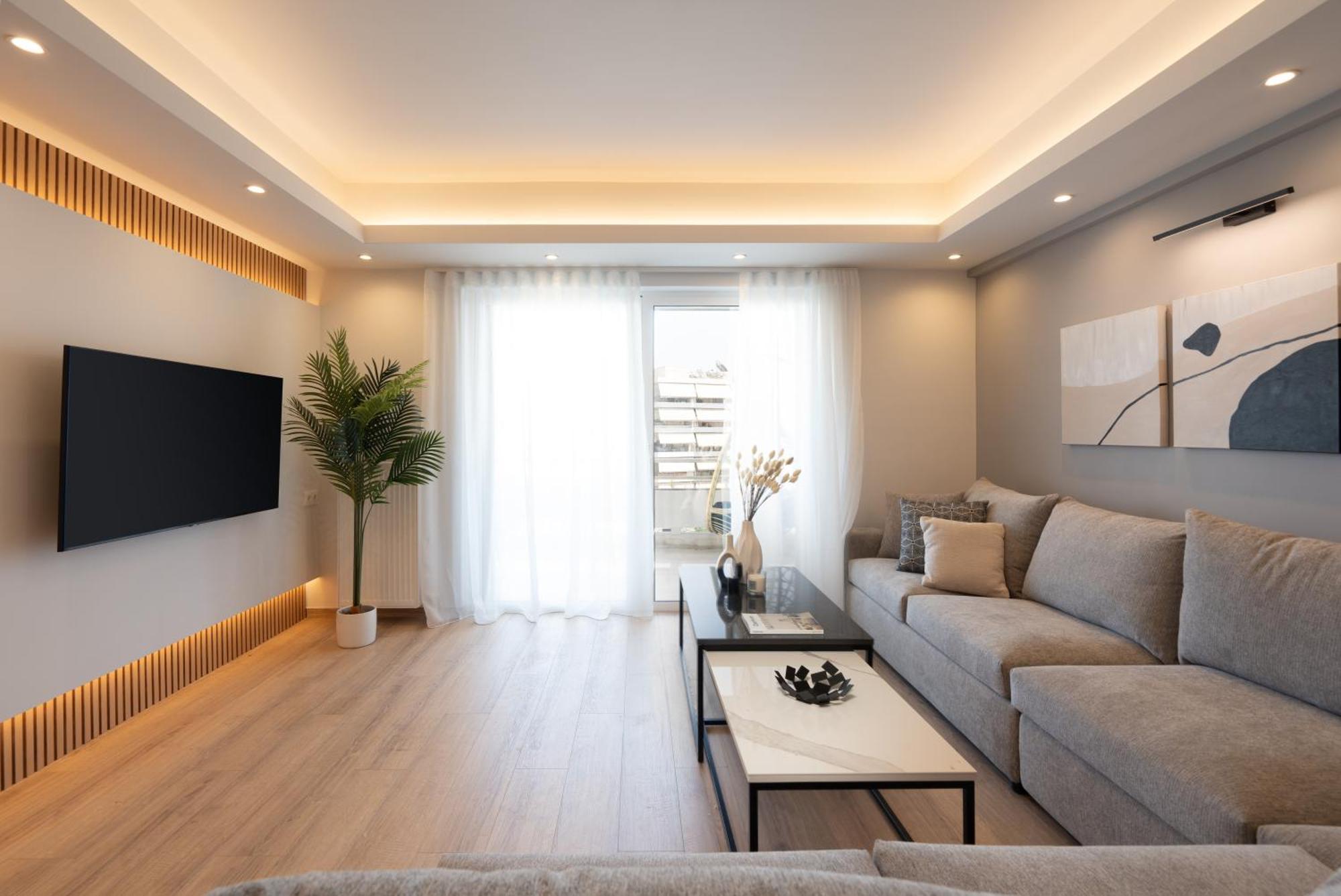 Luxury 4 Bedrooms Apartment Near Flisvos Marina Pireus Eksteriør bilde